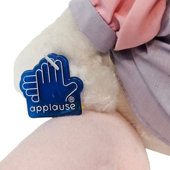 NWT Vintage Applause Disney Daisy Duck 16" Plush Stuffed Animal Kids - Picture 4 of 14